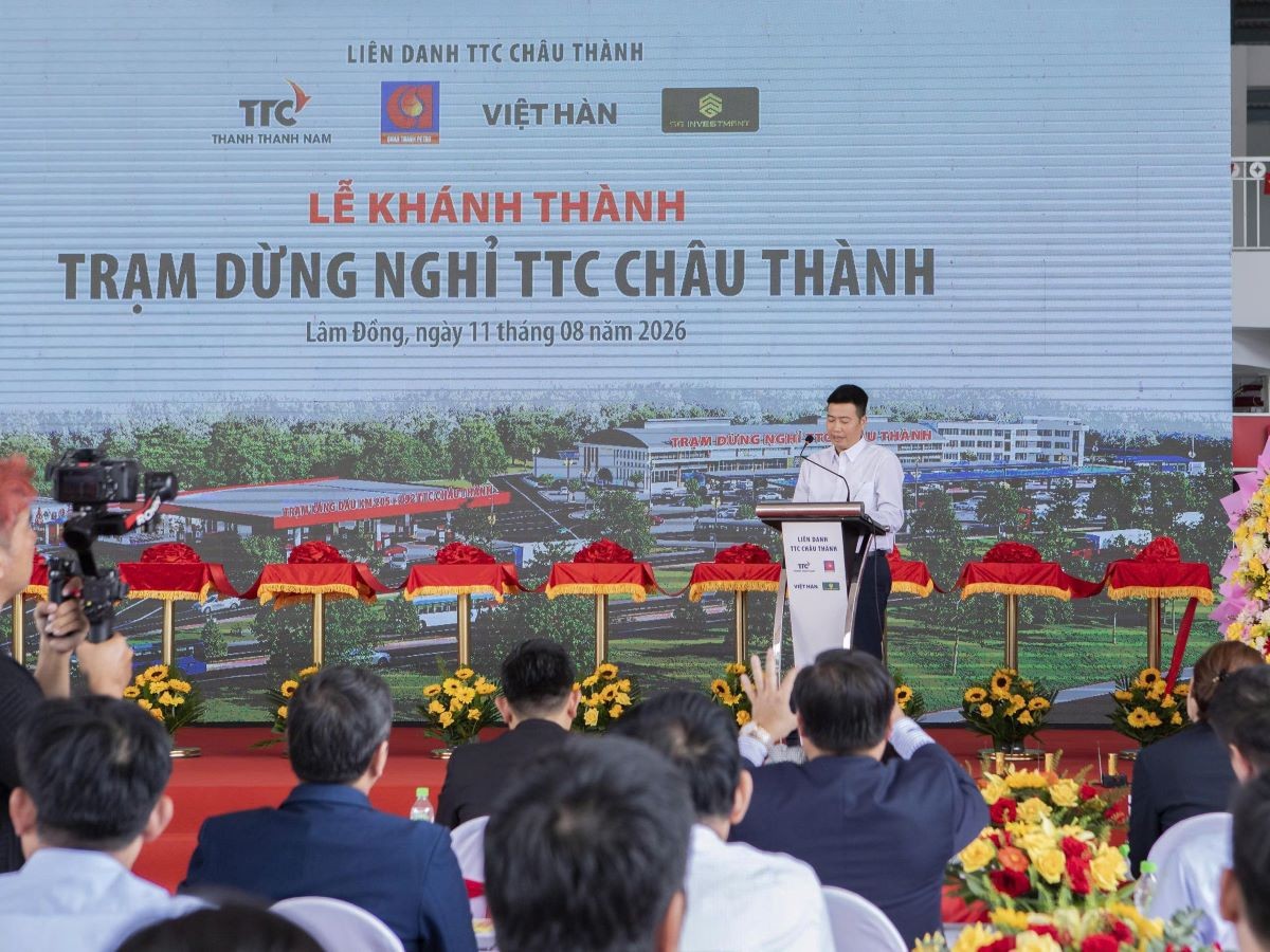 TTC Châu Thành: Điểm dừng nghỉ hiện đại trên tuyến cao tốc Vĩnh Hảo – Phan Thiết chính thức khánh thành