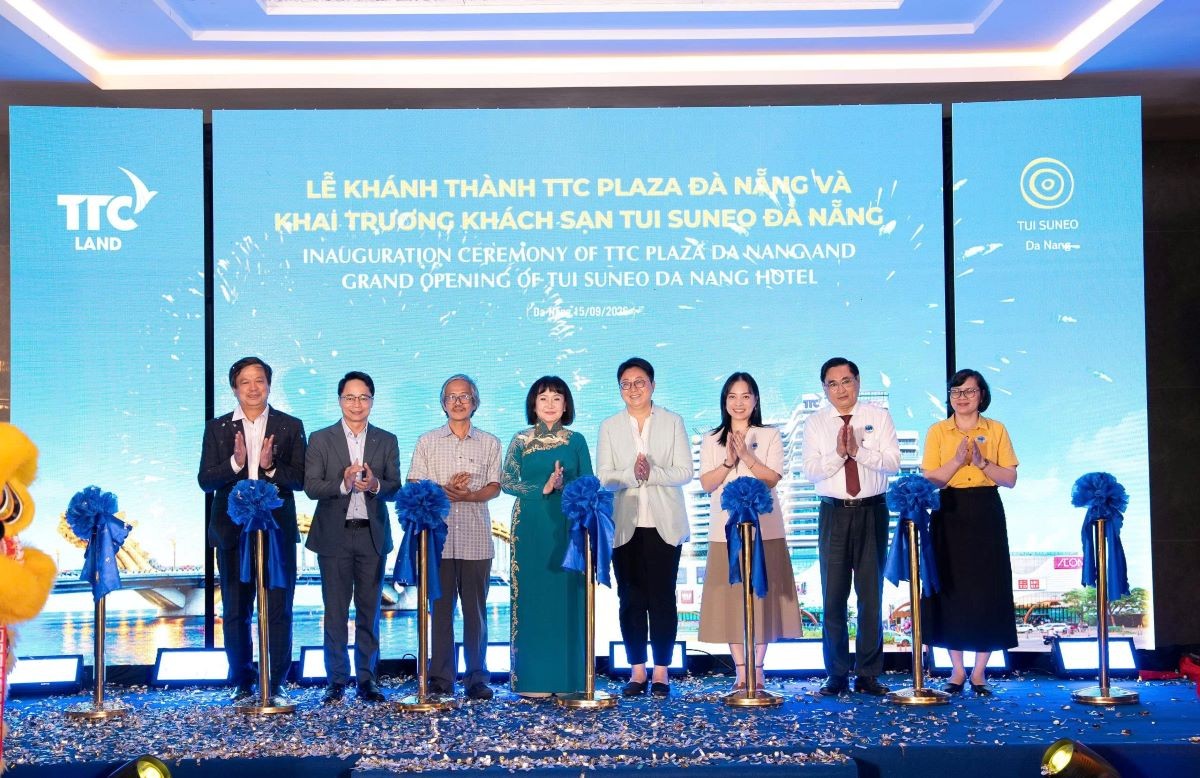 TTC Land khánh thành dự án TTC Plaza Đà Nẵng, chính thức ra mắt Khách sạn TUI SUNEO tại Việt Nam