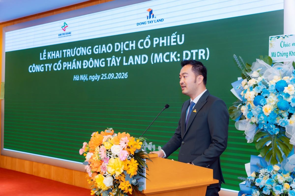 Đông Tây Land chính thức giao dịch trên UPCoM, mở đầu giai đoạn phát triển mới trên thị trường vốn