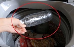 Thả 1 chai nhựa rỗng vào máy giặt: Quần áo hết cảnh xoắn tít như bó giò, chấm dứt ác mộng nhăn nhúm