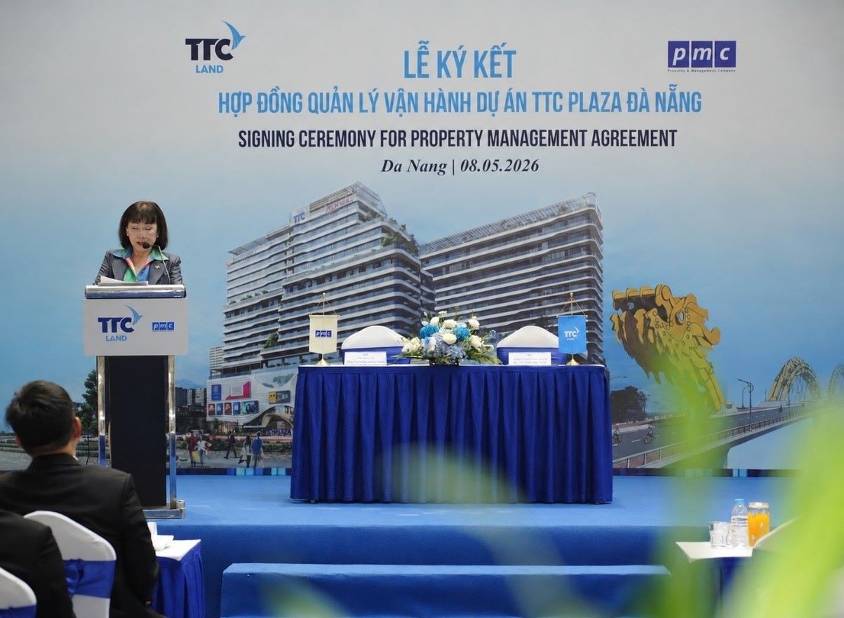 TTC Land và PMC ký kết vận hành TTC Plaza Đà Nẵng trước thềm khai trương quý III/2026