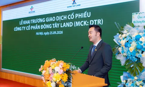 Đông Tây Land chính thức giao dịch trên UPCoM, mở đầu giai đoạn phát triển mới trên thị trường vốn
