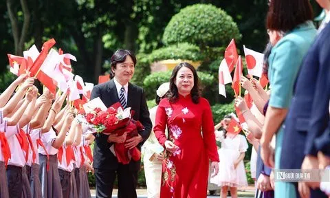 Phó Chủ tịch nước chủ trì lễ đón Hoàng Thái tử Nhật Bản