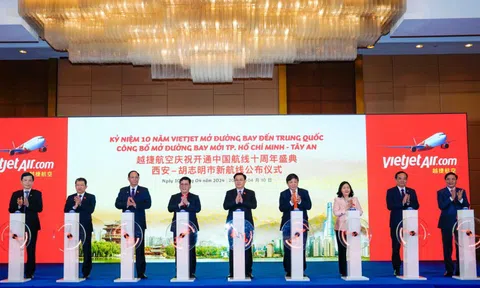 Vietjet công bố đường bay mới TPHCM – Tây An (Trung Quốc)