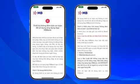 Ngân hàng cập nhật tính năng cảnh báo tài khoản lừa đảo, bảo vệ tài khoản cho khách hàng