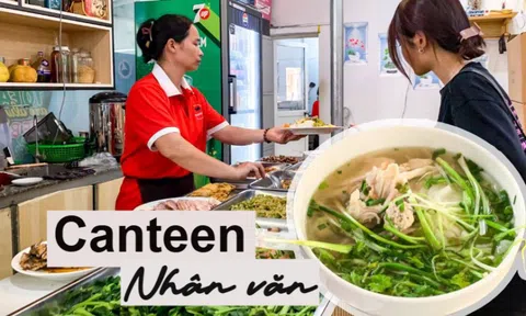 Cầm 50.000 đồng vào canteen Nhân văn, "sốc" nhẹ trước những gì nhận về!