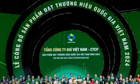 PV GAS được vinh danh thương hiệu quốc gia Việt Nam năm 2024