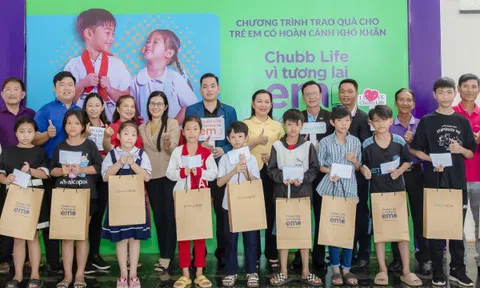 Chương Trình “Chubb Life vì tương lai em” hành động thiết thực vì trẻ em Việt Nam