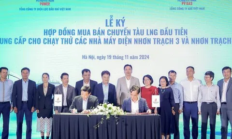 Cung cấp LNG chạy thử nhà máy điện Nhơn Trạch 3 và Nhơn Trạch 4