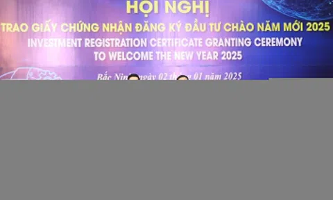 Bắc Ninh trao chứng nhận đầu tư một ngày đã vượt kế hoạch cả năm 2025