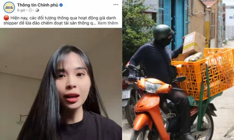 1,5 triệu người xem một nữ nghệ sĩ xuất hiện trên trang Thông tin Chính phủ vì bị lừa đảo liên quan đến ship hàng