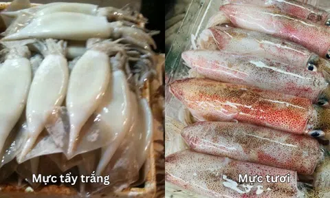 5 loại hải sản dễ "tắm" hóa chất tẩy trắng, đi chợ mà ngố là "dính chưởng" ngay!