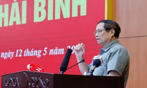 Thủ tướng: Thái Bình cần lấn biển và làm ngay tuyến đường 10 làn kết nối với Hưng Yên