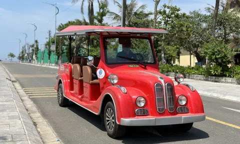Khai thác tuyến xe điện: Tạo động lực phát triển Khu du lịch Thiên Cầm