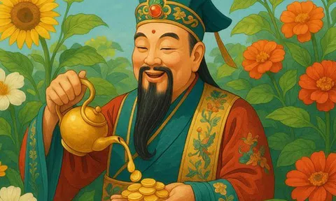Sau Rằm tháng 4 âm lịch, Thần Tài “rót vàng” vào tay 3 con giáp này: Top 1 từ giàu thành phú quý!