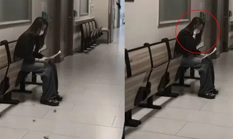 Bức ảnh cô gái ngồi khóc ở hành lang bệnh viện sau khi nhận kết quả khám bệnh: Tiết lộ câu chuyện thắt lòng