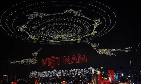Màn trình diễn drone của TP Hồ Chí Minh xác lập kỷ lục thế giới