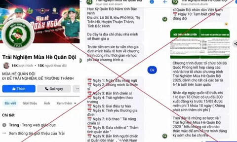 Trại hè “quân đội” giả mạo lừa đảo phụ huynh dịp hè