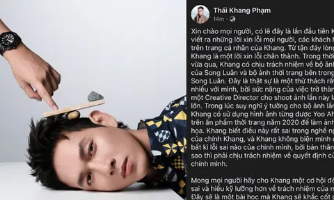 Giám đốc sáng tạo cho bộ ảnh bị tố đạo nhái của Song Luân xin lỗi