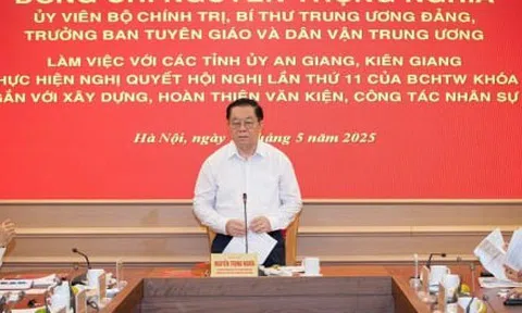 Ông Nguyễn Trọng Nghĩa: Đang hoàn thiện cơ chế để đảng viên làm kinh tế tư nhân