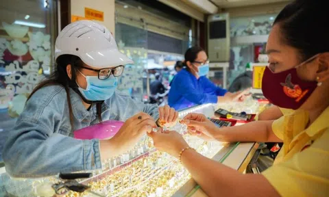 Vàng miếng trong nước phục hồi