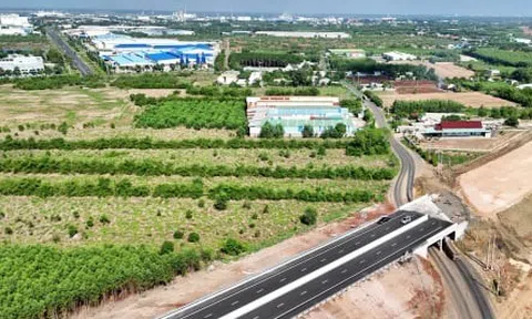 Toàn cảnh cao tốc Biên Hòa - Vũng Tàu đoạn qua Đồng Nai sau gần 2 năm thi công