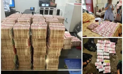 Tịch thu 20 tỷ đồng tiền mặt và vàng chất thành “núi” trong một căn phòng trọ