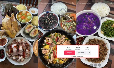 Không quay video cầu kỳ, 1 người dùng TikTok vẫn hút 86k followers nhờ ảnh đồ ăn: Netizen đồng loạt "phục sát đất" khi biết lý do