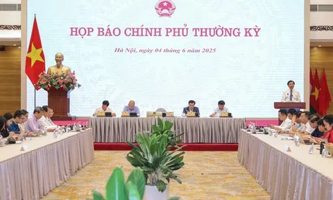 Họp báo Chính phủ thường kỳ tháng 5/2025: Tình hình phát triển KTXH nổi bật với 8 điểm sáng