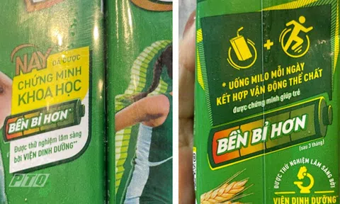 Sản phẩm sữa lúa mạch Nestlé Milo đảm bảo các chỉ tiêu an toàn