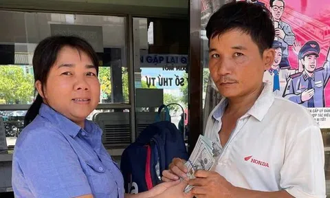 Hành khách bỏ quên ba lô đựng 2.200 USD ở ga Quảng Ngãi