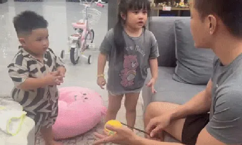 Gần 3 triệu người xem Lê Dương Bảo Lâm dạy con, hóa ra "danh hài" cũng có lúc cực nghiêm thế này