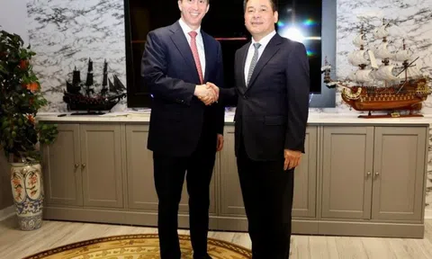 Gặp Bộ trưởng Công thương, Chủ tịch quỹ đầu tư 83 tỷ USD của Mỹ đề nghị sẽ giúp Việt Nam một việc trong quá trình đàm phán Hiệp định thương mại đối ứng