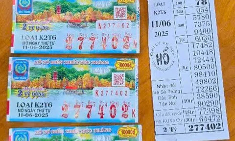 Vợ mua vé số của chồng bán, chiều trở thành tỉ phú