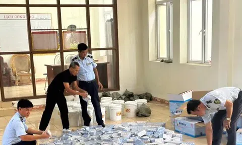 Thu giữ hơn 5.000 tuýp thuốc tân dược tại Móng Cái