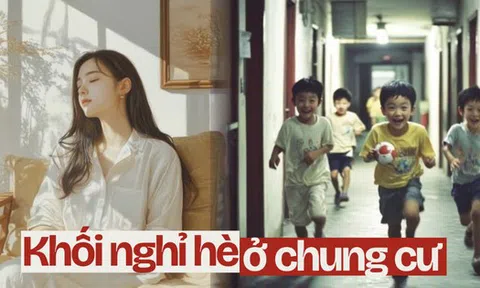 Hè đến, cả chung cư rộn ràng như công viên giải trí: Tôi vừa nghỉ việc và rất mệt mỏi nhưng vẫn phải thông cảm!