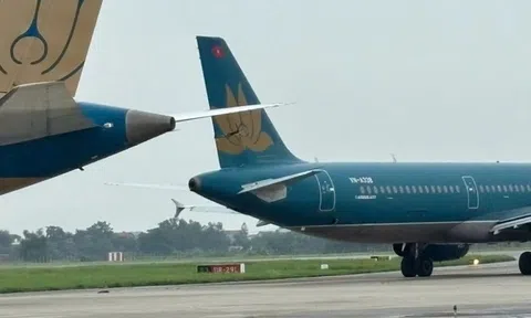 Báo cáo Bộ Xây dựng vụ 2 máy bay va quệt ở sân bay Nội Bài