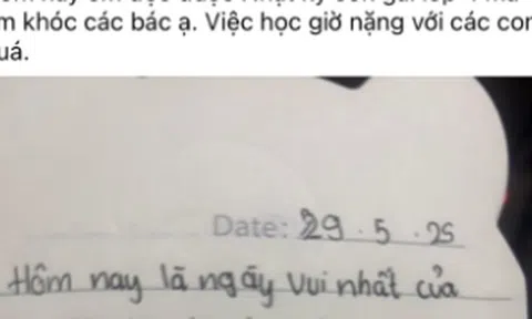 Mẹ Hà Nội bật khóc khi đọc nhật ký của con gái lớp 4, câu cuối trang khiến chị và triệu cha mẹ lặng người!