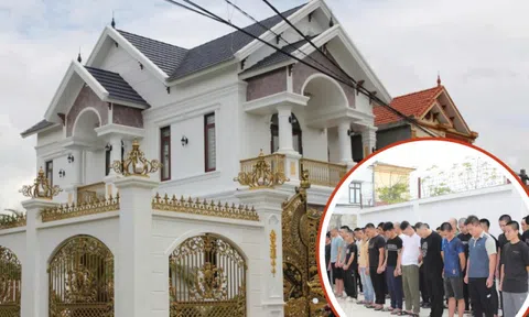 Cận cảnh biệt thự ở Bắc Ninh của đối tượng cầm đầu nhóm lửa đảo xuyên quốc gia, chiếm đoạt hơn 2.000 tỷ đồng