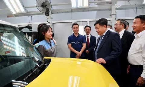 Thi công thần tốc chỉ 7 tháng, tập đoàn của tỷ phú Phạm Nhật Vượng khánh thành nhà máy xe điện thứ 2 ở VN