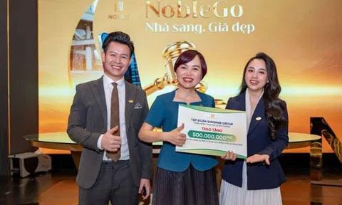 Sunshine Group livestream BĐS, giảm giá 1 tỷ đồng cho khách hàng, trích 500 triệu đồng/phiên làm thiện nguyện