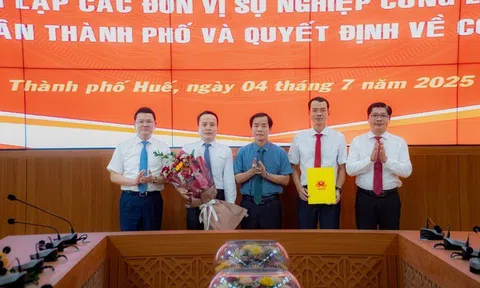 Công bố nhân sự chủ chốt 3 Ban Quản lý dự án khu vực mới ở Huế