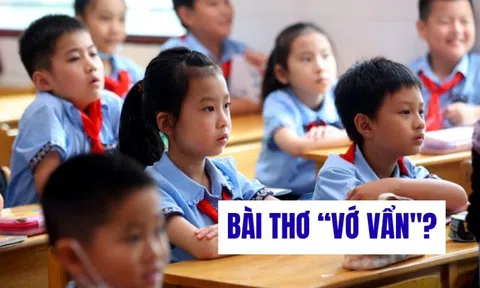 Bài thơ tiểu học cực hay bỗng bị chính tác giả chê "vớ vẩn": Không hiểu nổi tại sao ngày đó có thể viết như vậy!