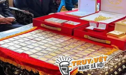 Cô dâu ở Cần Thơ nhận sính lễ 100 lượng vàng gây "bão" mạng xã hội