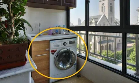 Ban công không phải chỗ để máy giặt, trừ khi bạn biết 3 điều này