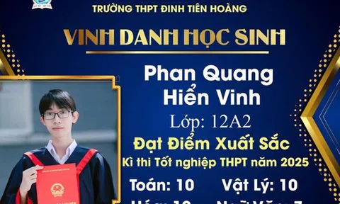 Chân dung thủ khoa khối A của TP HCM đạt điểm tuyệt đối 30/30
