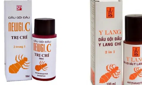 Thu hồi toàn quốc 2 lô dầu gội đầu chứa chất diệt côn trùng, đều phát hiện ở nhà thuốc