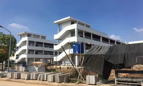 Cận cảnh 1 trong 2 trường THPT mới ở Hà Nội, sẽ thông báo tuyển sinh trong vài ngày tới: Diện tích hơn 25.000m2, được đầu tư hơn 200 tỷ