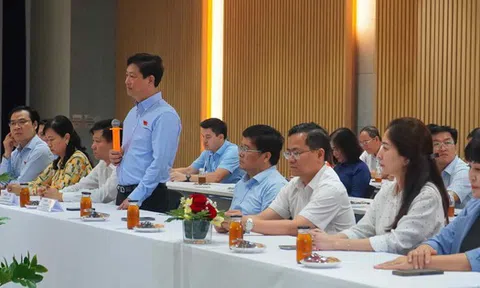 Hình ảnh Chủ tịch HĐND TP HCM thăm và làm việc tại dự án hơn 5 tỉ USD