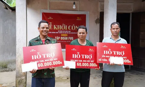FVG trao tặng 10 căn nhà cho hộ nghèo tại Đà Nẵng